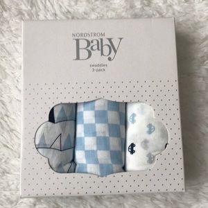 NEW Nordstrom Baby swaddle blankets